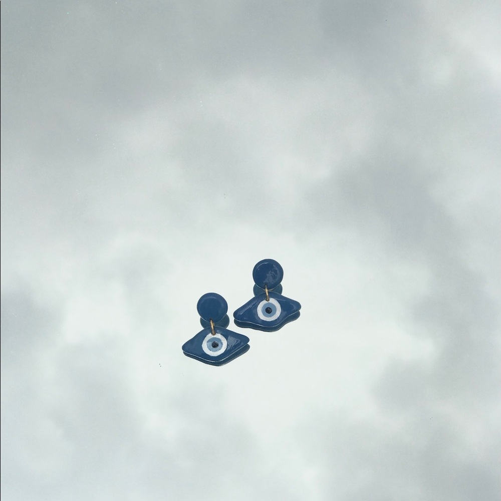 🧿🧿🧿Evil eye earrings